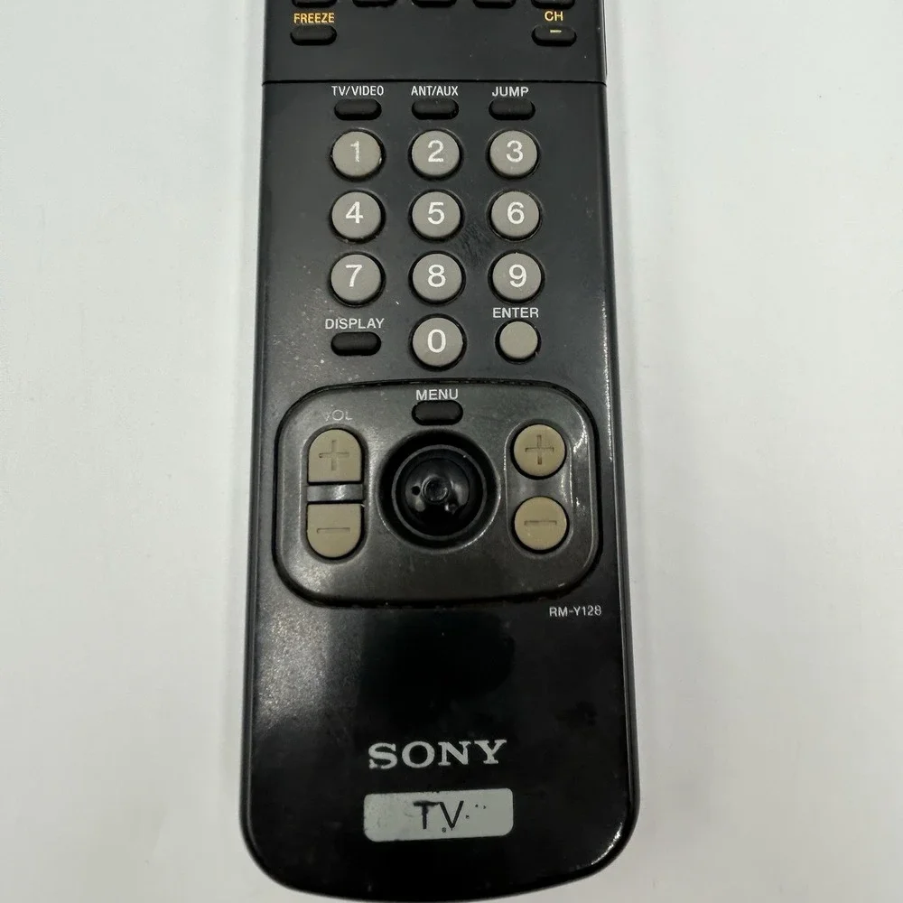 Genuine Original‎ Sony RM-Y128 TV Remote Control - Tested & Working